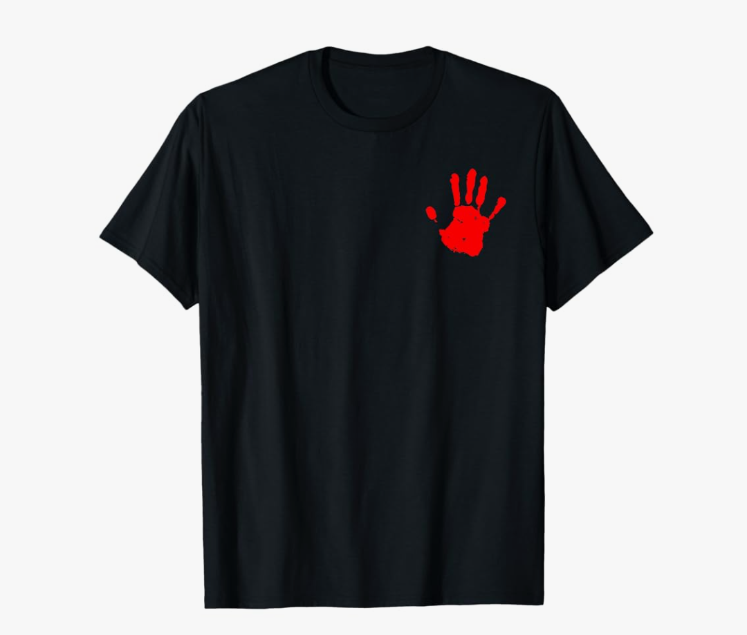 Native America Stolen Sisters Red Hand T-Shirt,L