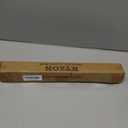 Gold Magnetic Curtain Rod for Door: Magnet Curtain Rods for Classroom Whiteboard, Small Adjustable Magnetic Towel Bar, Tool-Free French Magnet Pole with Leather Protective Cover No Drilling, 16-28"