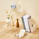 Leinuosen 6 Pcs Acrylic Buffet Risers Stands for Food Display Cubes Box, 6 to 11 Inch Square Catering Table Dessert Decorative for Wedding Brunch Setup Party Jewelry Collectible, Hollow Bottom (Clear)