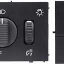 Headlight Switch & Cargo and Fog Lamp Switch Replacement for 03-06 Silverado 1500 2500 HD 3500, Suburban 2500 Tahoe, Sierra 1500 Yukon