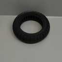9.5x2.5-6.1 Off-Road Solid Tire Replacement for NIU KQi3 Pro/Max/Sport Scooter - Puncture-Free, Hassle-Free Maintenance - Anti-Skid, Shockproof 9.5 x 2.50 inch Tubeless Tire (Black 1Pc)