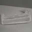 1 Set Large Acrylic Clear Display Risers, 3 Sizes 12" Rectangular Showcase Collectibles Display Shelf, 5 mm Thick Desktop Display Stand Holder for Figures, Jewelry, Perfume, Toys