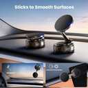 TECKNET Car Phone Holder, Vacuum Magnetic Phone Holder with Upgraded 360 Adjustable Nano Gel Suction Cup, MagSafe Car Mount, Cell Phone Car Mount for Car, Gym & Kitchen, for iPhone/Android