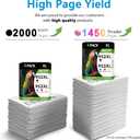 952XL 952 Ink Cartridges 4 Pack Combo, Black Cyan Magenta Yellow, High Yield Replacement for HP 952 XL, Compatible with HP OfficeJet Pro 7740 8710 8720 8715 8210 8703 OfficeJet 8702 Printers
