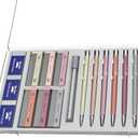 Mr. Pen- Mechanical Pencil Set with Lead and Erasers Refills, 12 Pack, Boho Theme, 0.5mm & 0.7 mm, Cute Aesthetic Pastel Led Pencils 0.7mm Pack of 2