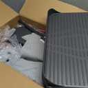 Toddler Tower Foldable, Foldable Toddler Standing Tower for Bathroom Sink or Kitchen Counter with Safety Net, Suitable for 1-6 Years,Black