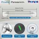 Shower Grab Bars 20 Inch 2 Pack Stainless Steel Safety Handle