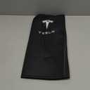 Waterproof PU Leather Car Armrest Cover for Tesla cybertruck 2023-2025 - Anti-Scratch Center Console Protector Pad for Cars, SUVs, Trucks - Interior Accessories, Black (normal)