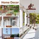 Cat Wind Chimes for Outside,Memorial Wind Chimes Gifts for Women and Grandma,Patio Garden Decor,Windchime in Loving Memory Outdoor Decoration for Yard, Patio, Porch, Lawn, Landscape