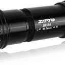 HUIOP Bottom Bracket, BB86 24mm Press Fit Bottom Bracket Thread Lock for BB86 BB90 BB92 Mountain Bike Road Crankset