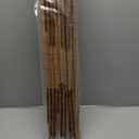 LazBlinds No Tools No Drill Cordless Bamboo Roman Shades, Light Filtering Window Treatment, Roll Up Bamboo Blinds for Window 27'' W x 64'' H, Ceylon Light Russet