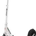 Razor A5 Air Kick Scooter for Kids Ages 8+ - Extra-Long Deck, 8" Pneumatic Rubber Wheels, Foldable, Anti-Rattle Handlebars, for Riders up to 220 lbs