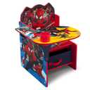 Delta Children Chair Desk With Storage Bin - Greenguard Gold Certified, Spider-Man, 20.47 inches