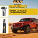 1-6" Lift Adjustable Front Track Bar for 2007-2018 Jeep Wrangler JK