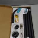 L Shaped Shower Curtain Rod,Adjustable Corner Shower Rod(23.6"-39.8"x23.6"-39.8"),90 Degree Wall Mounted Shower Curtain Rod for Bathroom,Bathtub,Clothing Store,Locker Rooms,Private Space,Need to Drill