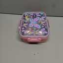 Stainless Steel Bento Lunch Box for Kids, 800ml/27oz BPA-Free Leak-Proof Food Containers with 3 Compartments, Freezer & Dishwasher Safe, Back to School Students Lunches Size for Ages 3-7 (B05. Butterfly)