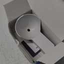 Maxonar Wall Mount for Echo Pop, Echo Pop Wall Mount [No Drill Needed] Alexa Speaker Holder Stand Cable Hidden Storage- (White/Black/Green/Purple) (Pack of 1)