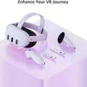 NexiGo Custom Controller Covers for Charging Dock for Oculus/Meta Quest 3/3S, Only Compatible with S20 Pro Charging Station