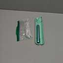 Aquasonic Icon ADAAccepted Rechargeable Toothbrush | Magnetic Holder & Slim Travel Case |  Modes & Smart Timers | Gentle MicroVibrations (Mint)