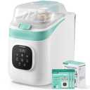 Baby Bottle Washer, Bottle Washer Pro, Sterilizer & Dryer,Baby Bottle Washer for Bottles, Pump Parts & Baby Essentials, Fast 19/49min Wash Cycles with 90 Detergent Tablets - Effortless, Time-Saving