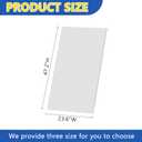 Polycarbonate Greenhouse Panels, Twin-Wall Polycarbonate Sheet, Clear Panels for Greenhouse,Outdoor Garden, Plant Stand Roof (47.2''H x 23.6''W x 0.16''T, 14)