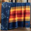 Pendleton Reversible Plush Throw - 50" x 70" (1, Grand Canyon)