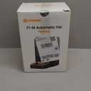 oneisall Automatic Cat Feeder for Large Kibble and Snacks, 20 Cups/5L Timed Pet Feeder for Cats Indoor, Programmable Dry Food Dispenser (Black)