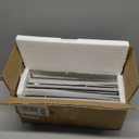 Lovdeco Warm Grey Glass Subway Tile, Glass for Bathroom Kitchen Shower Backsplash Wall, 4 x 12 Inches, 4 Sq.Ft.