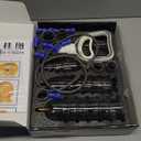 Cupping Set, 24 Cups Cupping Kit for Massage Therapy, Chinese Cupping Therapy Set with Magnetics, Professional Vacuum Cupping Set for Cellulite Reduction Muscle Pain Relief with Manual Pump