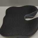 Car Wedge Seat Cushion Memory Foam Coccyx Orthopedic Seat Pillow for Office Chairs, Wheelchair, Kitchen Chairs, Recliner, Car Seats