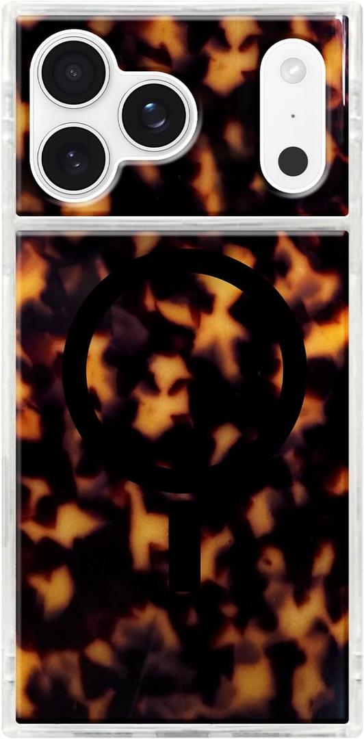 Flaunt Official Square Protective Case - Compatible with iPhone 17 Pro - Compatible with MagSafe & Wireless Charging - Drop-Tested & Shockproof - 