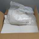 EVERGRACE Velvet Quilt Set King Size, Luxurious Soft Striped Channel Bedding Set, Lightweight Velvet Comforter for All Season, Oversized Bedspread Coverlet with 2 Matching Shams, Ivory White