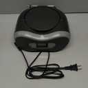 Core Innovations Portable Bluetooth CD Boombox with Digital FM Radio (Gray)