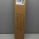 Exper City Coat Rack Wall Mount with Shelf, 26IN Wooden Coat Hanger Hooks Wall Mount with 8 Metal Hooks, Hanging Shelf with Hooks, Black