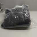 Vera Wang - Bath Towels, 100% Soft & Absorbent Terry Cotton, Low Linting and Fade Resistant, Medium Weight Bathroom Towels (Sculpted Pleat Black, 6 Piece)