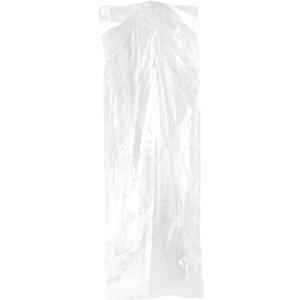 Pack of 100 Garment Bag, Transparent Suit Bag,Clothing Dust Cover, Gown and Dress Dustproof Waterproof Storage Bag 60 × 150 cm