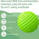 Sensory Balls for Baby Sensory Baby Toys 6 to 12 Months for Toddlers 1-3, Bright Color Textured Multi Soft Ball Gift Sets, Montessori Toys for Babies 6-12 Months Infant Toys (6 Pack)