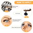 3 x B&Q Lash Clusters 30D 50D-C-9-16MIX LASH Individual 280 Clusters False Eyelash 9-16MIX Lash Clusters Extensions DIY Eyelash Extensions at Home (30D 50D,C-9-16MIX)