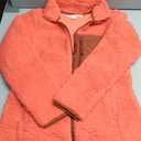 Amazon Essentials Women's Sherpa Long-Sleeve Mock Neck Full-Zip Jacket with Woven Trim, Size Small