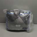 Smoofy Fluffy Full Size Comforter Sets 3 Pieces - Dark Grey Fleece Fluffy Comforter Set, Luxury Fuzzy Full Bed Set, Soft Comforter Full Size All Season, Heavy Faux Fur Comforter with 2 Pillow Cases