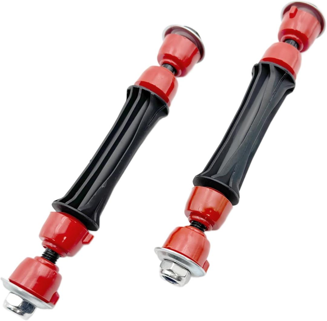 Front Stabilizer Sway Bar End Links fit for 20072019 Escalade, 20072013 Avalanche, 20072018 Silverado 1500, Sierra 1500, 20072014 Suburban 1500, Tahoe, Yukon, Yukon XL 1500 (K700538*2(Red))