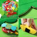 TOBEHIGHER Felt Christmas Tree - 3.4 FT Toddler Christmas Tree for Kids with 35 Ornaments, DIY Xmas Gifts for Kids, Wall Hanging Christmas Decorations, Wall Tree