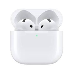 Apple AirPods 4 Wireless Earbuds, Bluetooth Headphones, Personalised Spatial Audio, Sweat and Water Resistant, USB C Charging Case, H2 Chip, Up to 24 Hours of Battery Life, Effortless Setup for iPhone