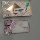 i-Blason Glitter Case for iPhone 14 Pro (6.1 Inch) Mobile Phone Case 360 Degree Case Bumper Protective Cover [Cosmo] with Screen Protector 2022 Edition (Purplefly)