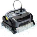 Fully Automatic Robot Swimming Pool Vacuum Cleaner, with Wall-Climbing Function, 360 Degree Kink Free Patented Technology, Swimming Pool Cleaning Robot, Large Filter Installed On The Top,56 Ft