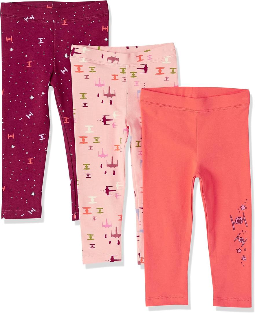 Amazon Essentials girls Disney Star Wars Marvel Frozen Princess Leggings (XX-Large)