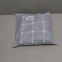 WEGOMA Boho Bathroom Shower Curtain Rustic Farmhouse Shower Curtain Set with 12 Hooks Modern Rustic Shower Curtain Trim with Tassels -Blue-72 X 72