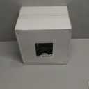 U-QE 100 Piece Ivory Scalloped Plastic Plates for Party - Plastic Plates Disposable Heavy Duty - High End Disposable Plates for Wedding Including 50PCS 9 '' Dinner Plates & 50PCS 6.5 '' Dessert Plates