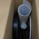 Dimmable Floor Lamp, Arc Floor Lamp with Dimmer, Black Standing Lamp with Adjustable Hanging Shade, Over Couch Tall Reading Light, Modern Pole Lamp for Living Room Bedroom, 9W LED Bulb Included