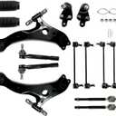 labwork 14Pc Front Suspension Kit Control Arms Replacement for Toyota Camry 2007-2011